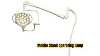 Lampada operatoria a LED con supporto mobile