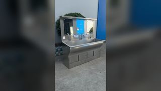 Lavabo in acciaio inossidabile