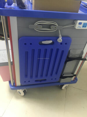 Guangzhou Cheap Hospital Emergency Trolley Equipment Resuscitation Trolley Pediatric Medical Crash Cart Price