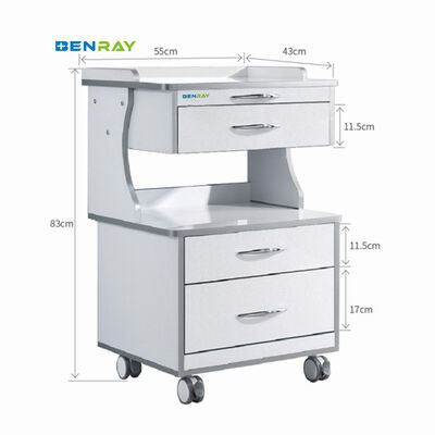 3 Drawers Dental Cabinet
