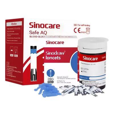 Home Use Accurate Blood Glucose Meter Blood Glucose Monitor Blood Sugar Meter With 50 Test Strips & 50 Sterile Lancets