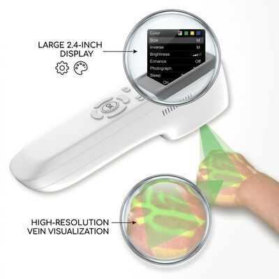Portable Vein Finder Machine Imaging Device for Clinical Home Care Use and Vein Finder Device