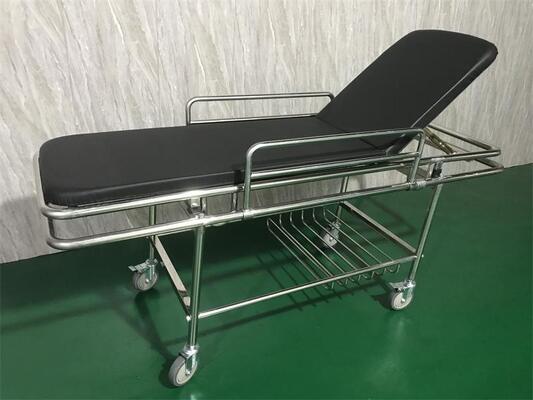 Carrozzina di trasloco per le emergenze mediche in acciaio inossidabile