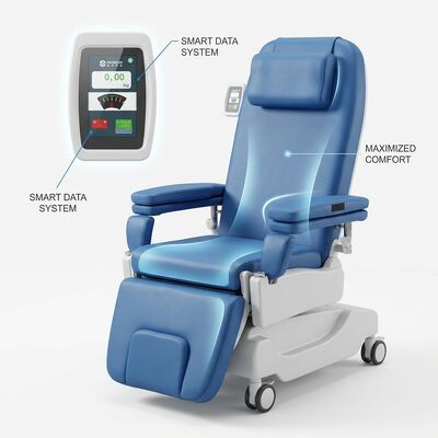 Poltrona elettrica per dialisi per emodialisi Tre motori LINAK reclinabili da 0 a 85 gradi Certificati CE